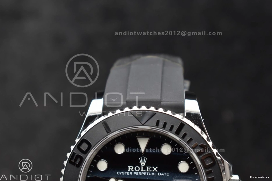 Eye Edition Gold 1:1 1214 Falcon's Oyster Dial (Tungsten 226659 Heavy Factory Best 42mm SmartChoice Version) VR3235 Bezel Ceramic Yacht-Master on Strap flex 0402